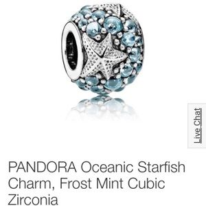Authentic Pandora Oceanic Starfish Charm